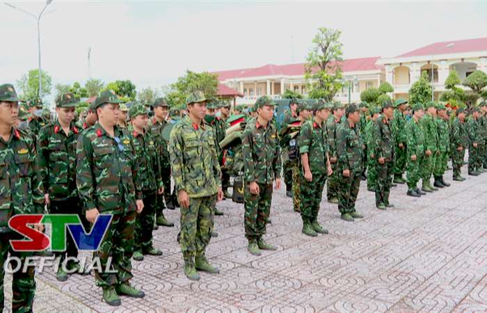 Sóc Trăng hành quân dã ngoại trong Tết Quân - Dân năm 2023 tại xã Liêu Tú, huyện Trần Đề
